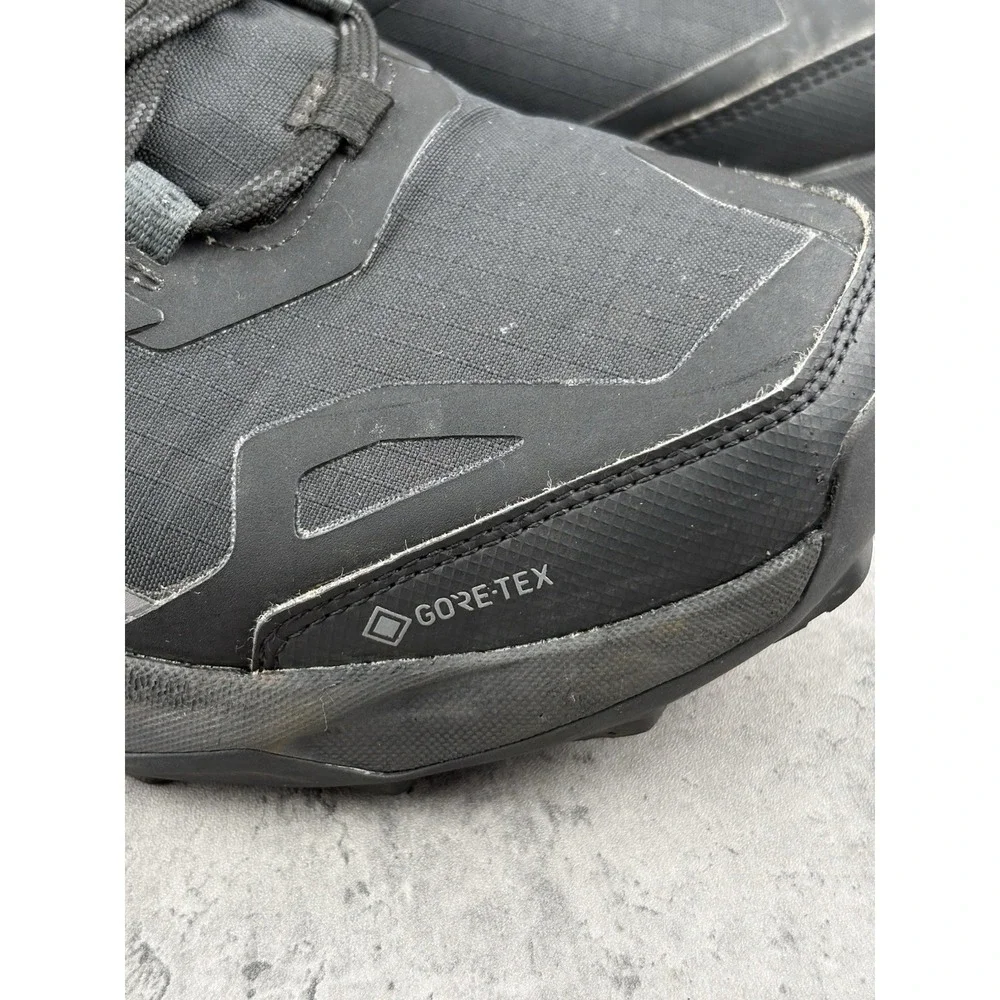 Adidas Terrex Skychaser AX5 Mid Black Gore-tex Hiking Shoes JQ2207 Size 8.5 Men